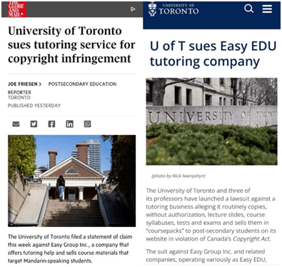 EZ易维教育陷学术窃取丑闻，遭多伦多大学起诉，牵连留学生被退学
