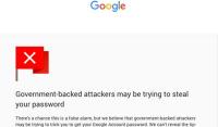 Gmail安全：用户被政府监控可收到提示