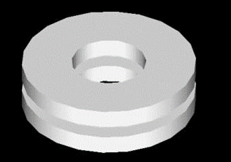 如何用CAD绘制三维立体齿轮?