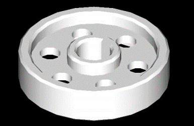如何用CAD绘制三维立体齿轮?